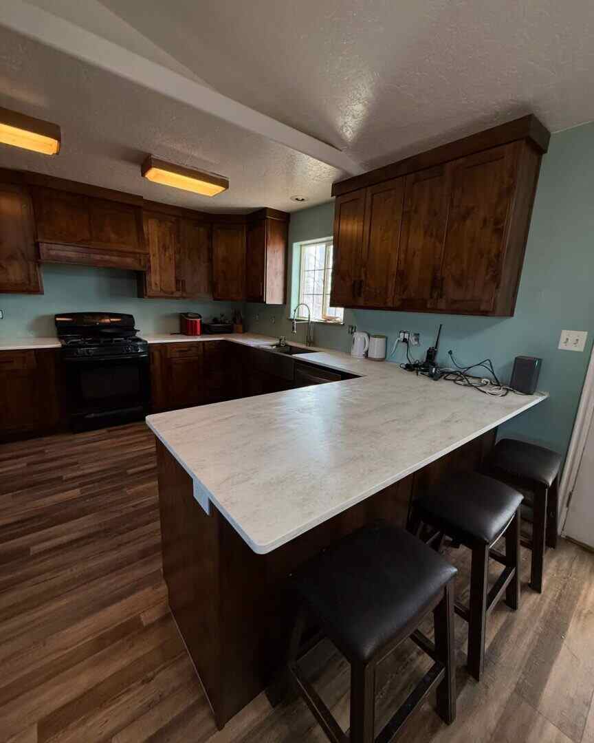 Dark Walnut Kitchen
